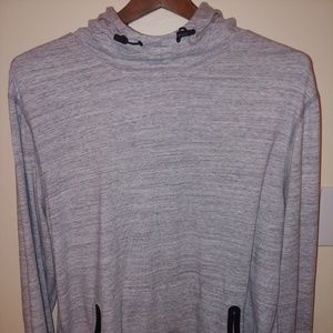 AE Flex Long Sleeve Tee with Hoodie